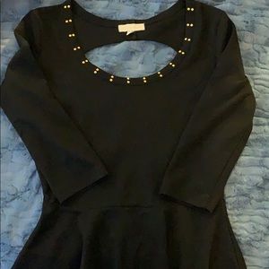 Black long sleeve shirt